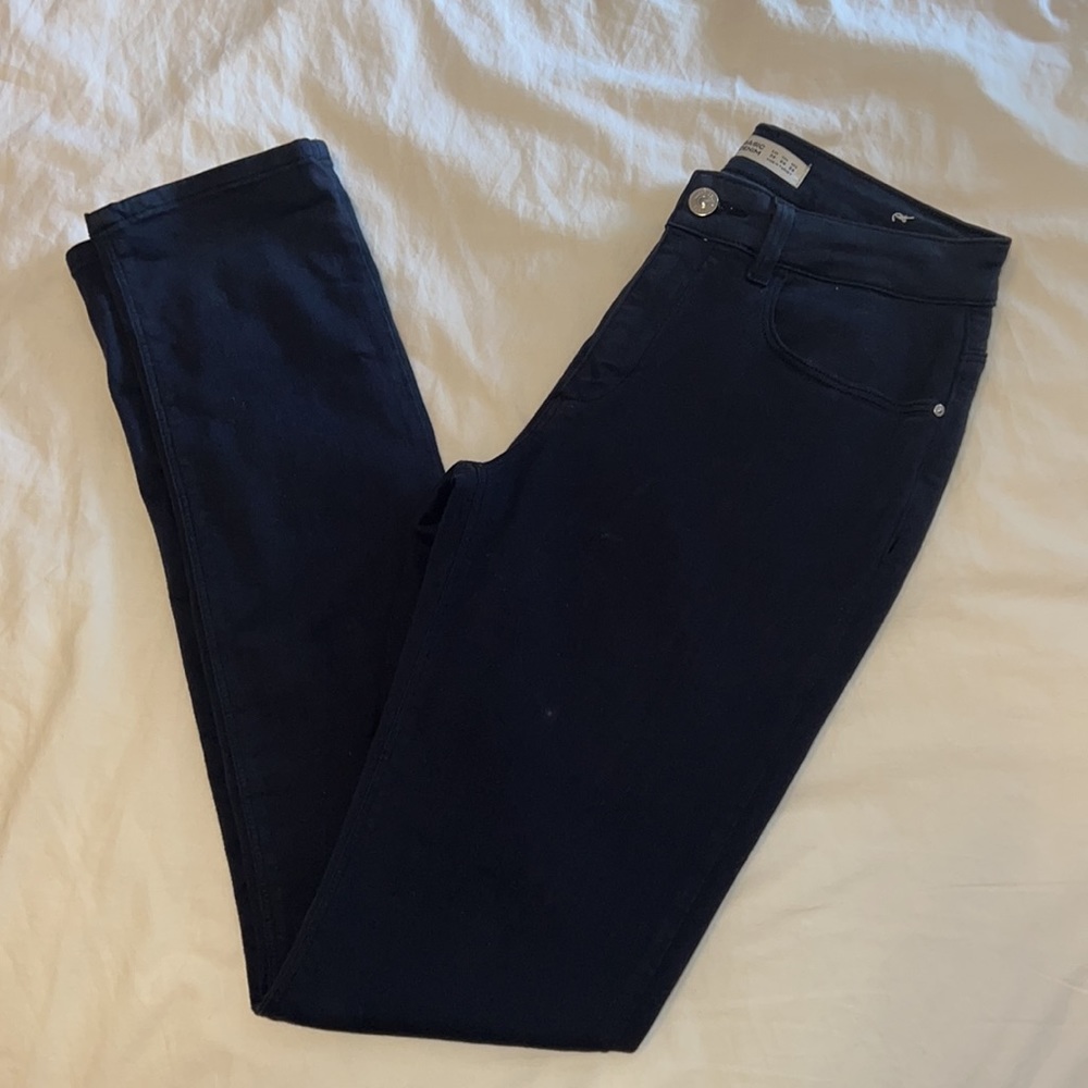 Zara Basic Navy Jeans